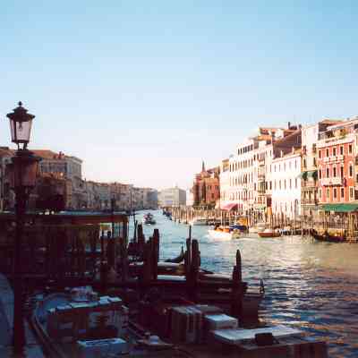 then down the grand canal...